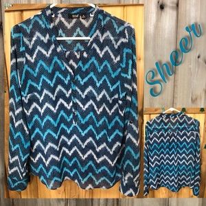 A.N.A. Classy Sheer blouse